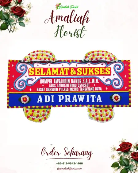 Papan Bunga Ucapan Selamat Sigedong